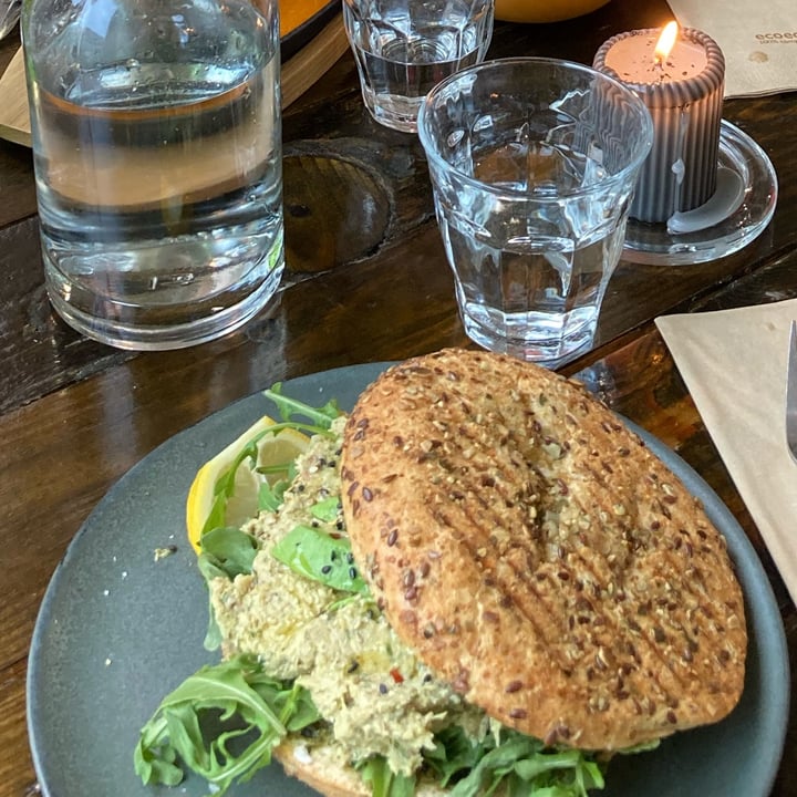 photo of Café OHA Vegan tuna sandwich shared by @greenp on  24 Feb 2024 - review