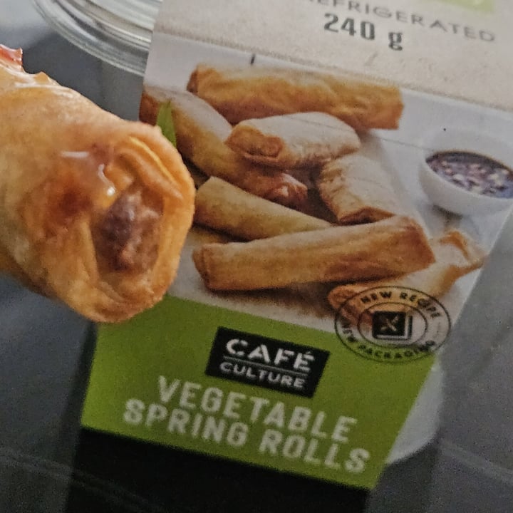 photo of Cafe culture Vegetable Spring Rolls shared by @cdg2399 on  21 Sep 2025 - review