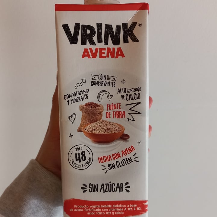 photo of Vrink Leche de AVENA shared by @valentinao on  23 Aug 2023 - review