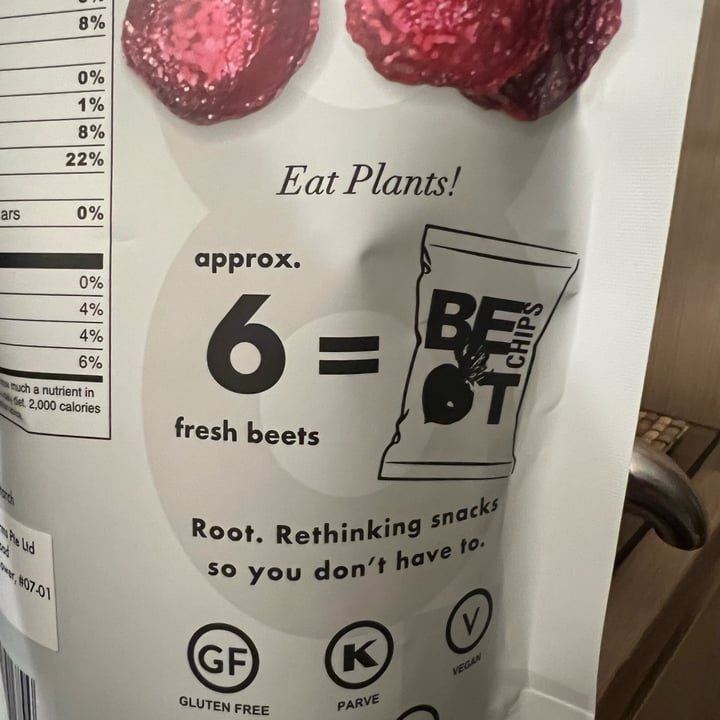 photo of Root Foods Beet Crisps shared by @chefchrissy68 on  12 Oct 2025 - review