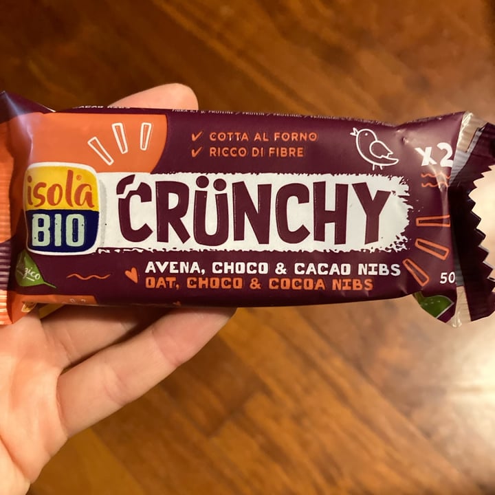 photo of Isola bio Crunchy avena choco e cacao nibs shared by @aminacarli on  05 Oct 2024 - review