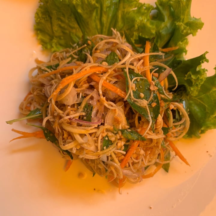 David's Restaurant Homemade Noodles Khan Doun Penh, Phnom Penh, Cambodia Banana Blossom Salad