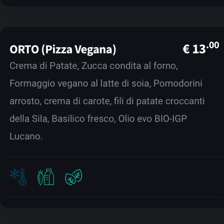 photo of Materia - Le origini del Gusto Pizza ORTO shared by @anto- on  20 Jan 2024 - review