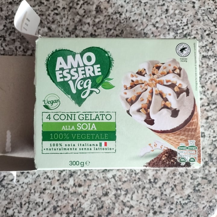 photo of Amo Essere Veg 4 coni gelato alla soia shared by @emme9720 on  19 Apr 2024 - review