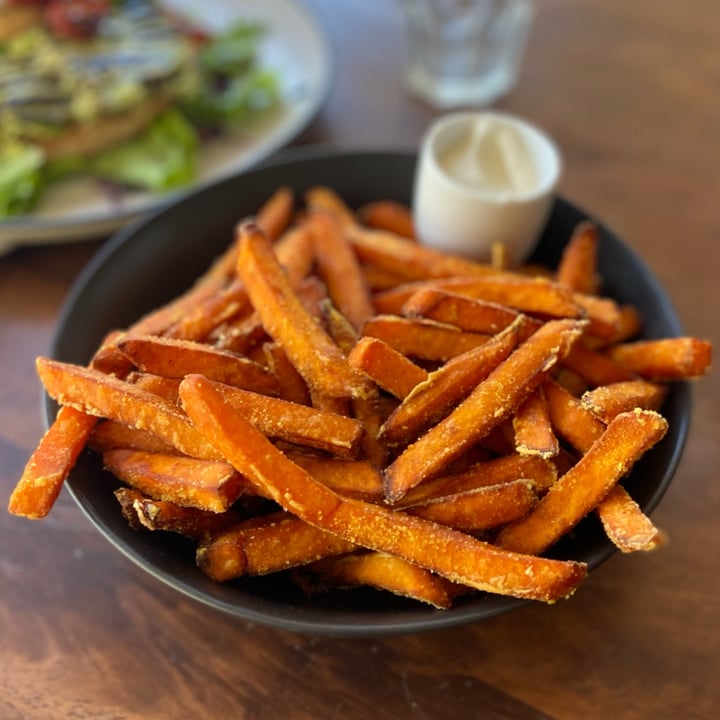 photo of The Gillies Cafe & Bar - Barbagallo's Delicatessen Sweet Potato Fries shared by @eviex on  26 Jun 2024 - review