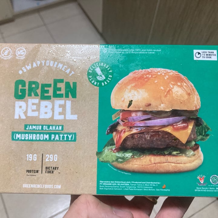 photo of Green Rebel Foods Green Rebel Mushroom Patty shared by @fulfilling on  14 Dec 2023 - review