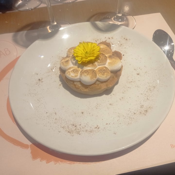 photo of Restaurante Baobab S.L. vegan lemon pie shared by @alejandro-alvaro on  14 Jan 2024 - review