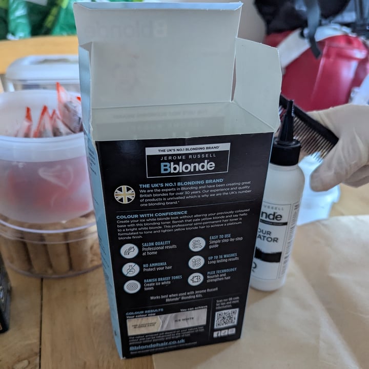 photo of Jerome Russell: Bblonde Semi Permanent Blonding Toner Ice White shared by @katchan on  07 Jul 2025 - review
