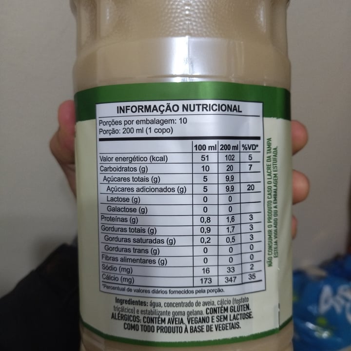 photo of Natural One leite de aveia shared by @caiofornari on  10 Jun 2025 - review