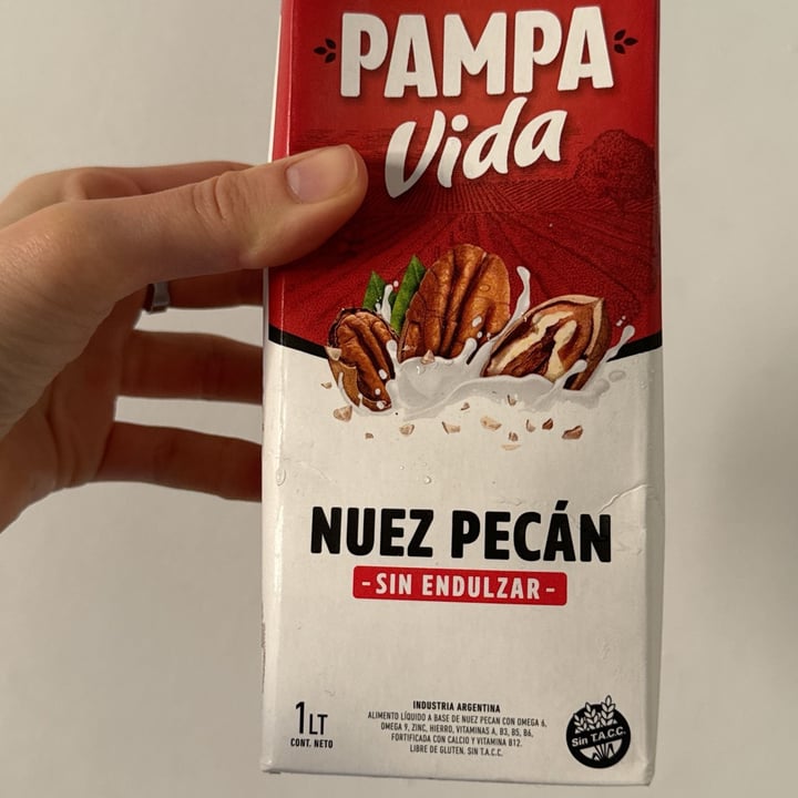 photo of Pampa Vida Leche de Nuez Pecan Sin Azúcar Agregada shared by @aguimoreno on  13 Sep 2024 - review