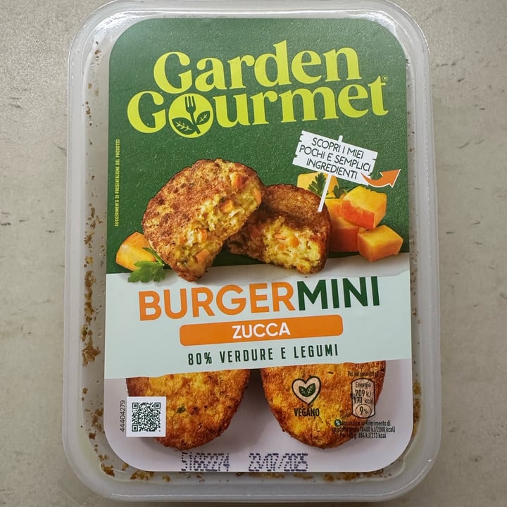 photo of Garden Gourmet Burger mini Zucca shared by @thevegansofi on  09 Jul 2025 - review