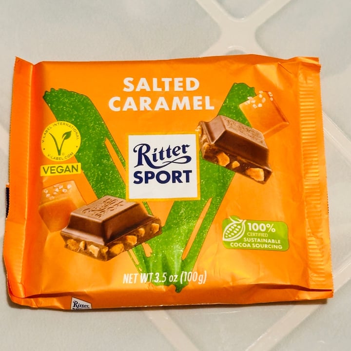 photo of Ritter Sport Salted Caramel shared by @echoo on  24 Jun 2025 - review