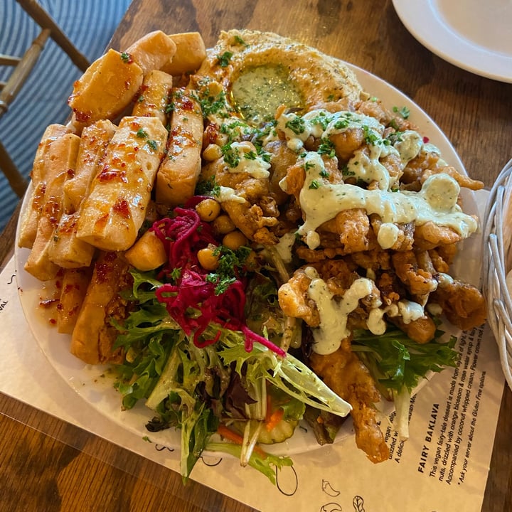 photo of Chickpea restaurant Calamachick Platter shared by @veggie-meg on  21 Jan 2024 - review