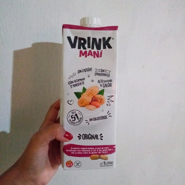 photo of Vrink Leche De Mani shared by @melipetrucelli on  29 Jan 2024 - review