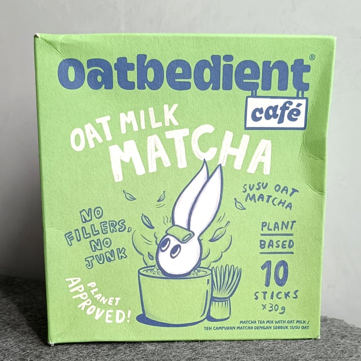 photo of Oatbedient Oat Milk Matcha shared by @torero on  11 Jul 2025 - review