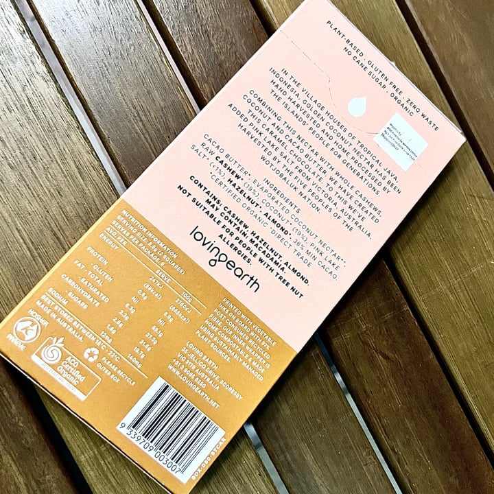 photo of lovingearth Salted Caramel Chocolate shared by @r3ginaa on  12 Sep 2024 - review