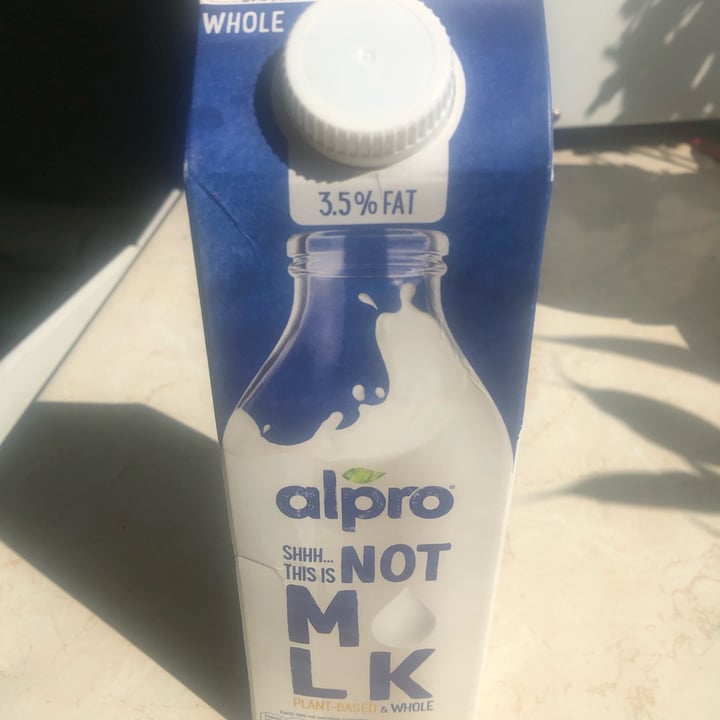 photo of Alpro Not Milk Plant-Based & Whole (OAT) shared by @andrewshave11 on  13 Sep 2023 - review