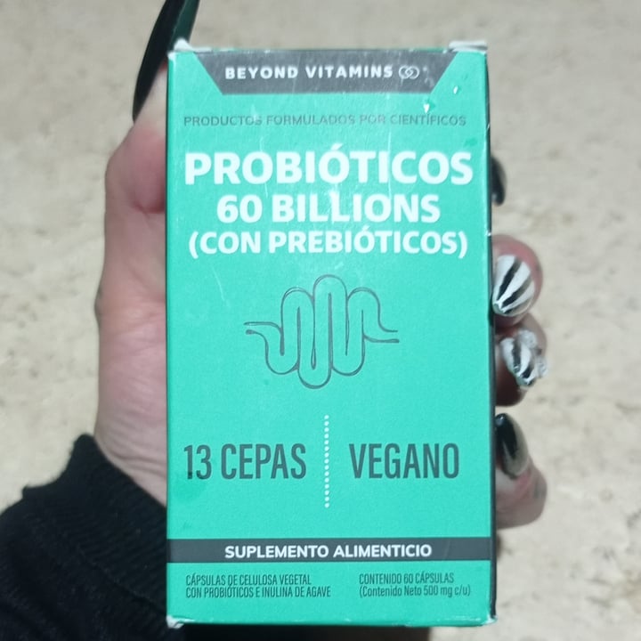 photo of Beyond Vitamins Probióticos Veganos shared by @mayraponze on  03 Mar 2024 - review