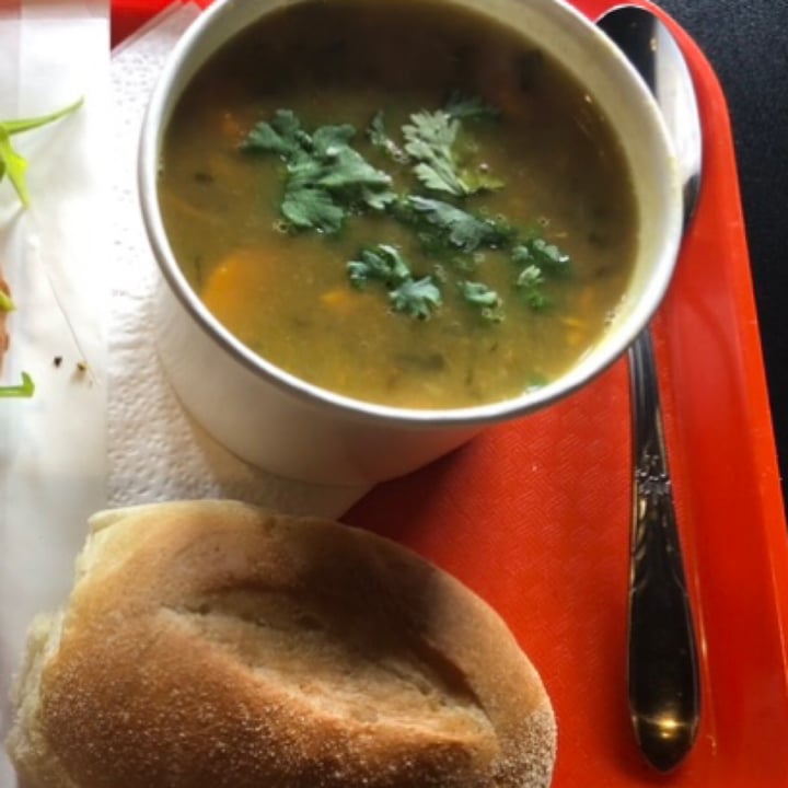 photo of The Burnt Tongue Coconut Sweet Potato & Lentil with Cilantro shared by @sueprozak on  17 Jun 2024 - review