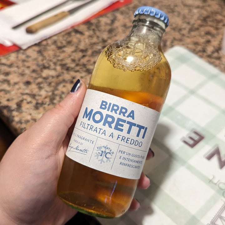 photo of Birra Moretti Birra Moretti Filtrata a freddo shared by @serenasofia on  28 Apr 2024 - review