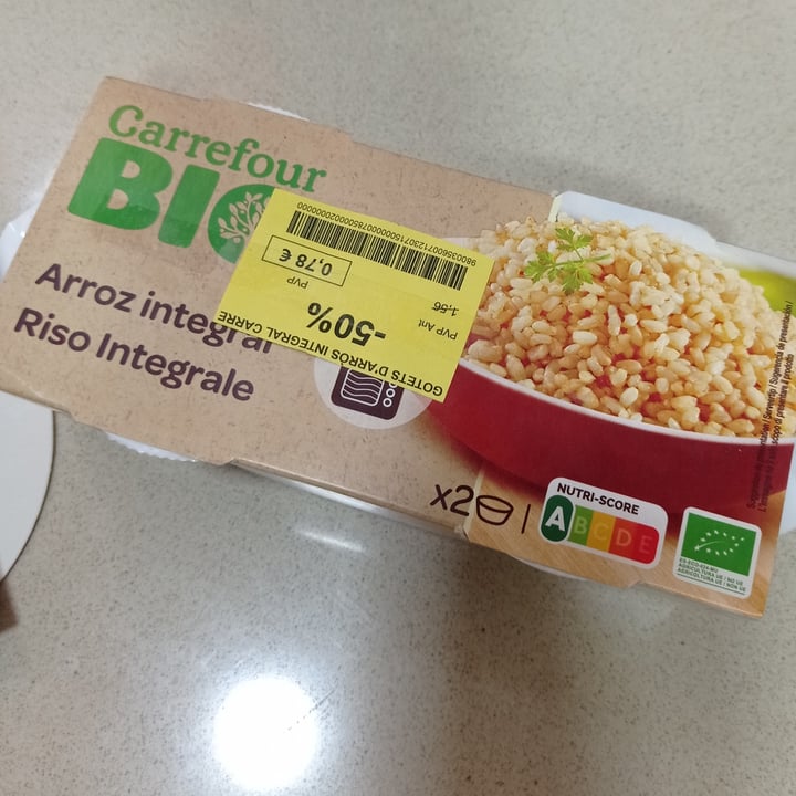 photo of Carrefour Bio riso integrale soffiato shared by @isabeletta on  11 May 2024 - review