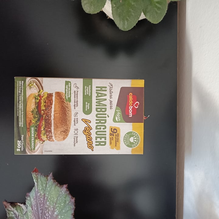 photo of Caldo bom Mistura Para Hamburguer Vegano shared by @handerson on  08 Oct 2023 - review