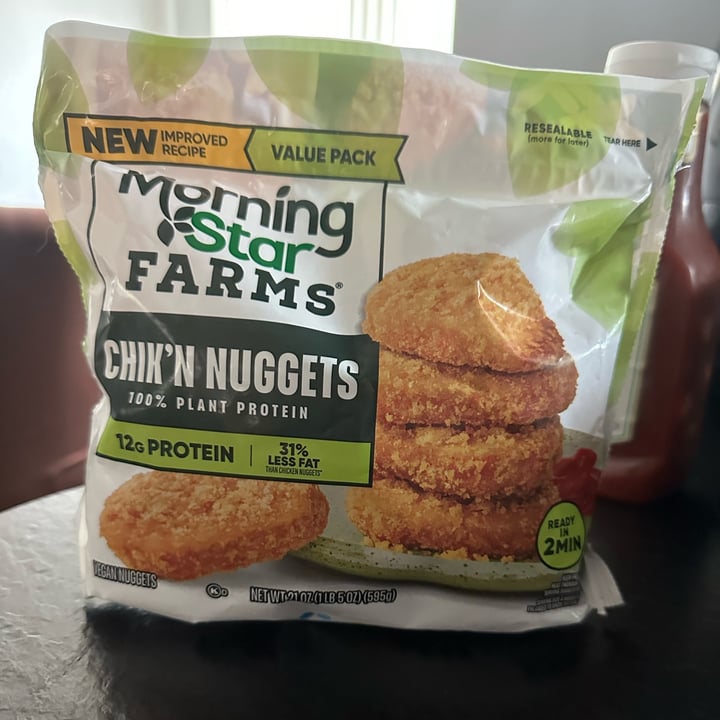 photo of MorningStar Farms Chik’n Nuggets shared by @crazeedeysi on  19 Aug 2024 - review