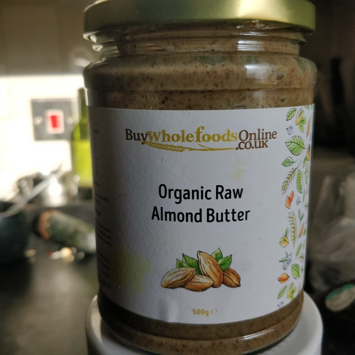 photo of Buywholefoodsonline.co.uk Organic Almond Butter shared by @compassionate on  28 Jan 2024 - review
