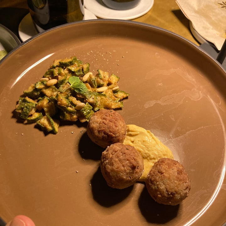 photo of FITO polpette con hummus speziato e zucchine shared by @andreali on  23 Aug 2023 - review