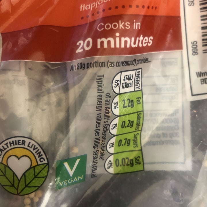 photo of Morrisons Quinoa shared by @terryno on  29 Apr 2024 - review