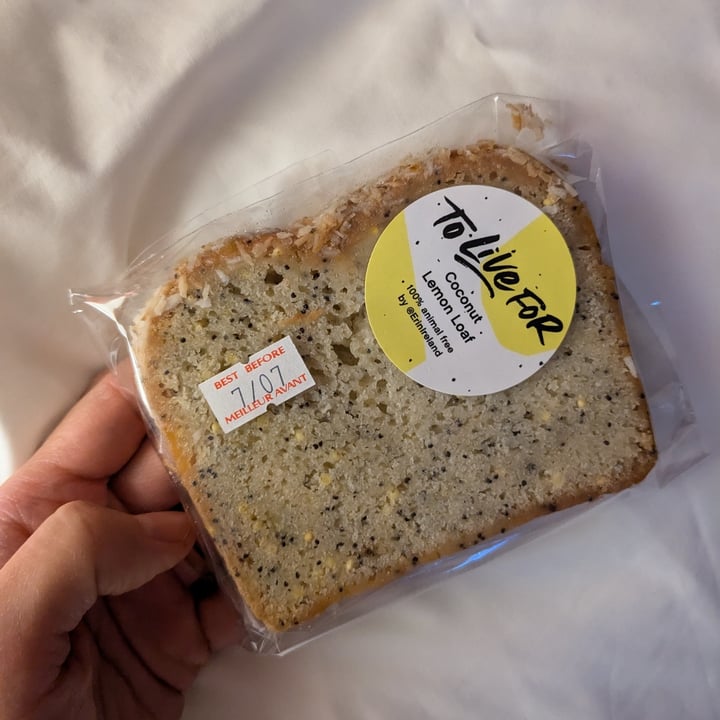 photo of To Live For Coconut Lemon Loaf shared by @magnificentyak51 on  03 Jul 2024 - review