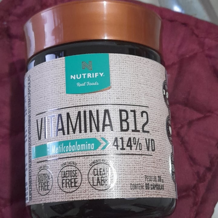 photo of Nutrify Vitamina B12 shared by @tu-veg on  07 Jan 2025 - review