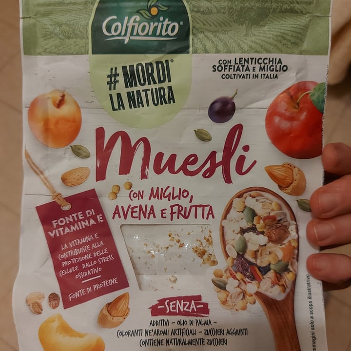 photo of Colfiorito Muesli miglio avena frutta shared by @loryunni78 on  03 Dec 2023 - review