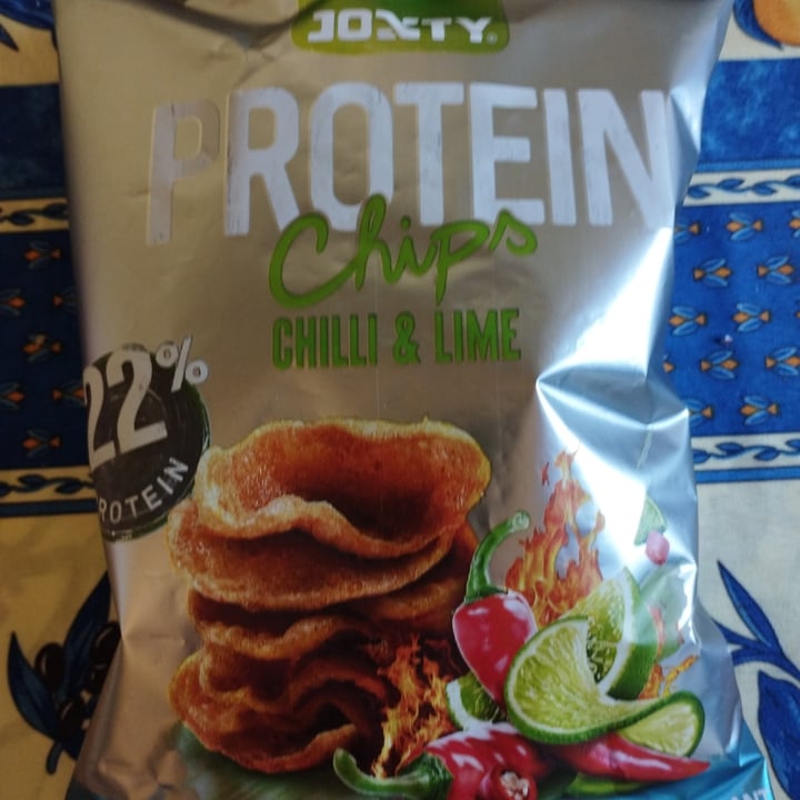 photo of Joxty Protein Chips - Chilli & Lime shared by @lillieconnolly on  09 Sep 2023 - review