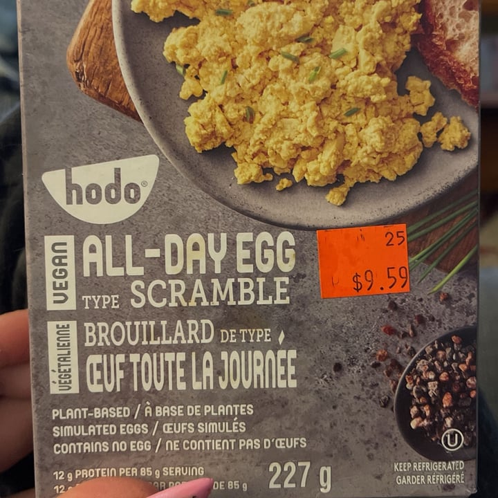 photo of Hodo Vegan All-Day Egg Scramble shared by @embarrassedtobehuman on  29 Jan 2024 - review