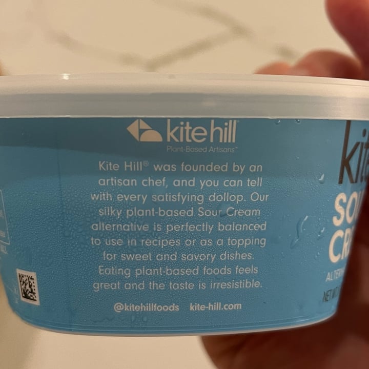 photo of Kite Hill Sour Cream shared by @alistar on  22 Dec 2024 - review