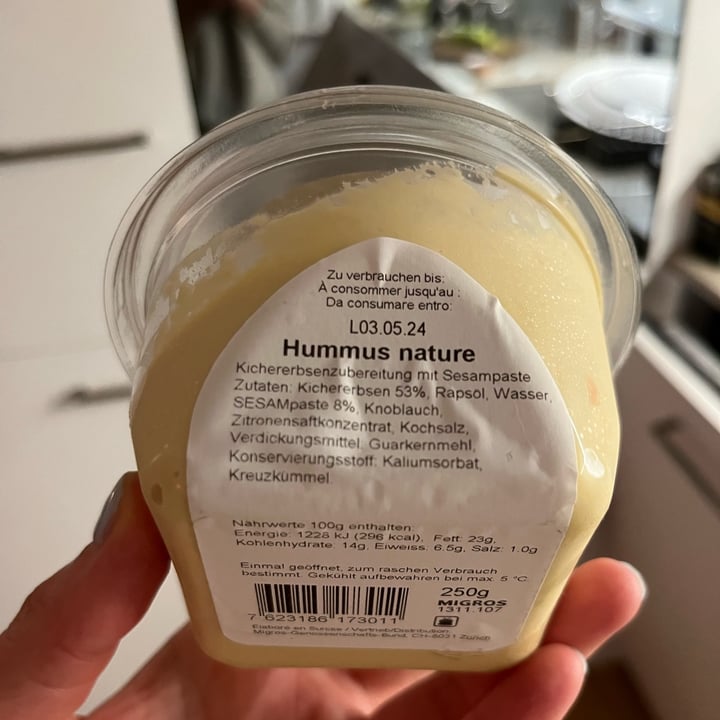 photo of M-budget Hummus nature shared by @pattini on  20 Apr 2024 - review