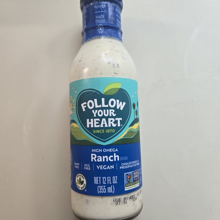 photo of Follow Your Heart High Omega Vegan Ranch shared by @teknevra on  21 Jul 2024 - review