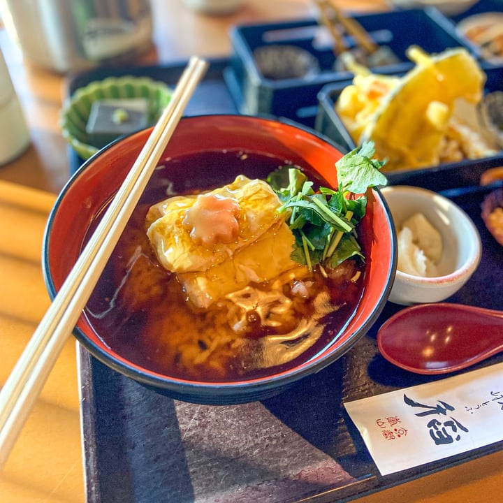 photo of Saga Tofu Ine Head Store Kyoto Style Tofu Skin Starchy Dish shared by @kohliflower on  24 Aug 2023 - review