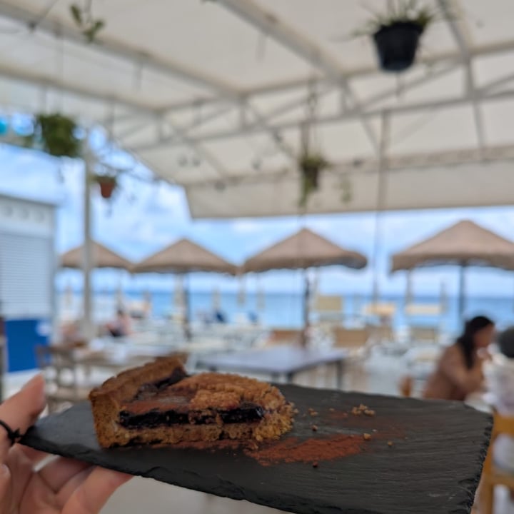 photo of Holy Beach Crostata al Sambuco shared by @veganredvelvet on  10 Oct 2025 - review