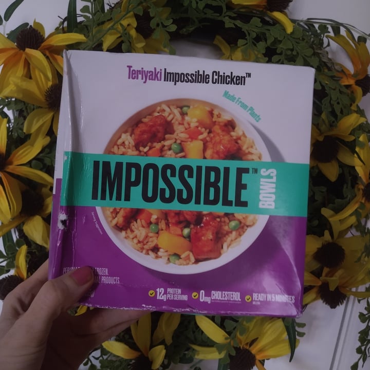 photo of Impossible Foods Teriyaki Impossible Chicken Bowl shared by @mewinabubble on  08 Jan 2024 - review