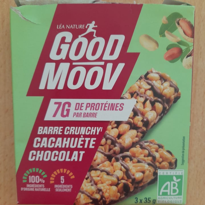 photo of Léa Nature barre crunchy cacahuète chocolat shared by @alice50 on  27 Sep 2025 - review