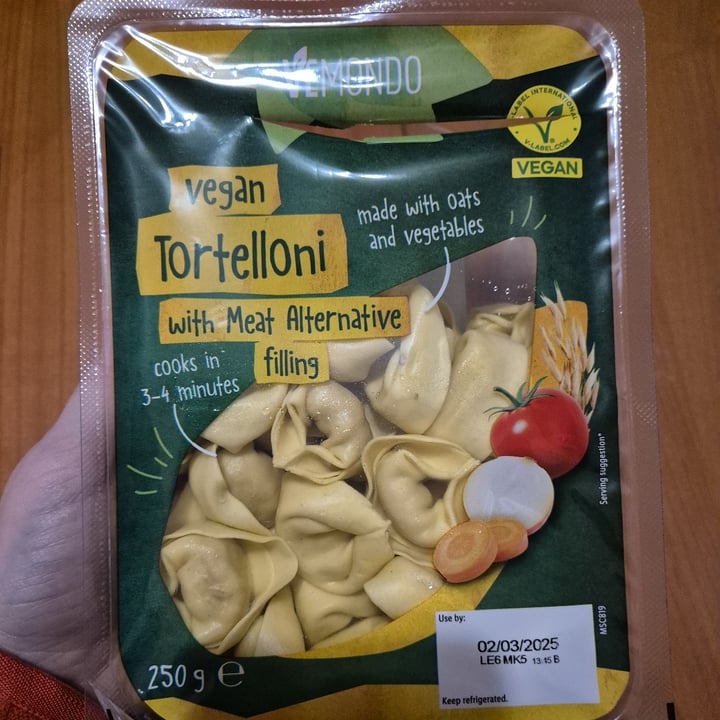 photo of Vemondo vegan tortelloni shared by @tomma97 on  07 May 2025 - review