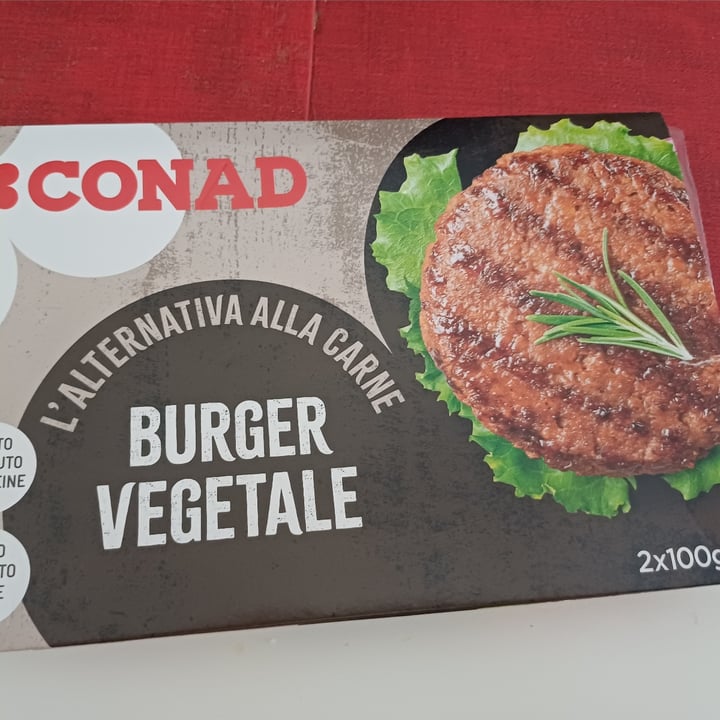 photo of Verso Natura Conad Veg burger Vegetale shared by @frainno on  10 Sep 2024 - review