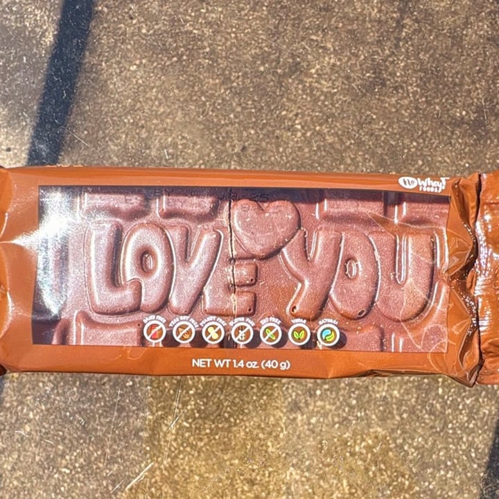 photo of No Whey! Foods "I Love You" Milkless Bar shared by @agreene428 on  09 May 2024 - review