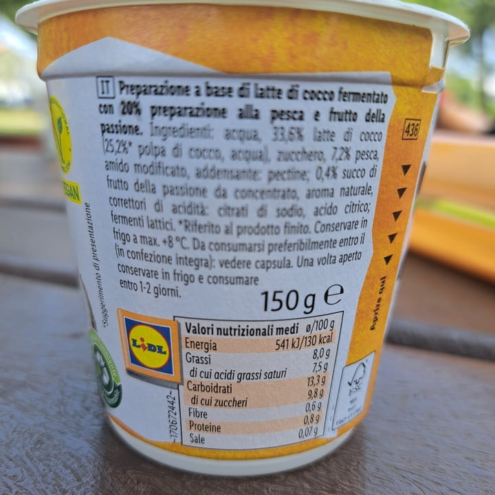 photo of Vemondo  Delizia al cocco pesca e frutto della passione shared by @peltis on  24 Jul 2024 - review