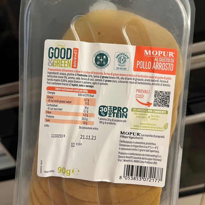 photo of Felsineo Veg Mopur Al Gusto Di Pollo Arrosto shared by @marisolmarch on  05 Oct 2023 - review
