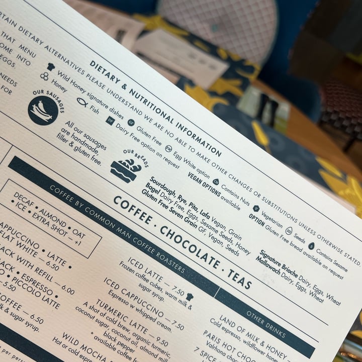 photo of Wild Honey Californian shared by @theblobbyvegan on  25 May 2024 - review