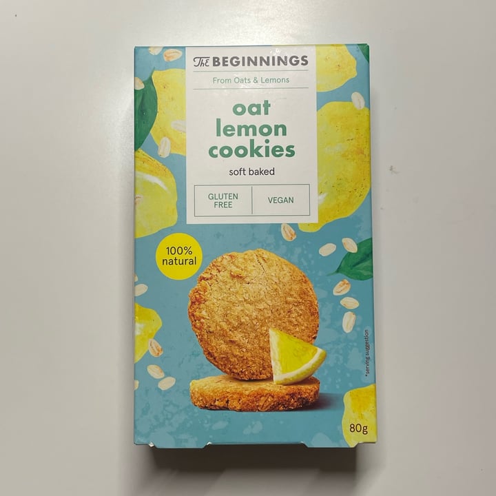 photo of The beginnings lemon oat cookies shared by @emmapecci on  19 Apr 2024 - review