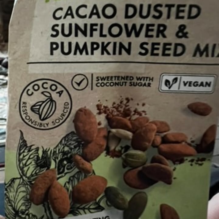 photo of Woolworths Food Cacao Dusted Sunflower & Pumpkin Seed Mix shared by @andrew309 on  11 Jun 2024 - review
